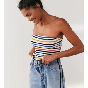 Out From Under Strapless Ribbed Bodysuit